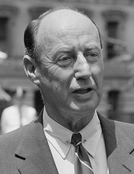 Two-time Presidential candidate and UN Ambassador Adlai Stevenson